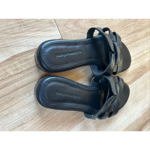 Vintage Foundry Co. Womens Lacy Heel, Round Toe Sandals, Rubber Outsole - Picture 5 of 6